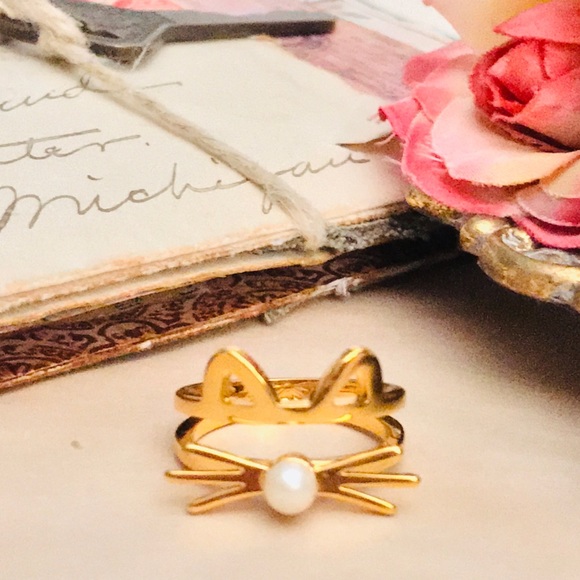 KATE SPADE • Gold Out West Cat Ring - Picture 7 of 7